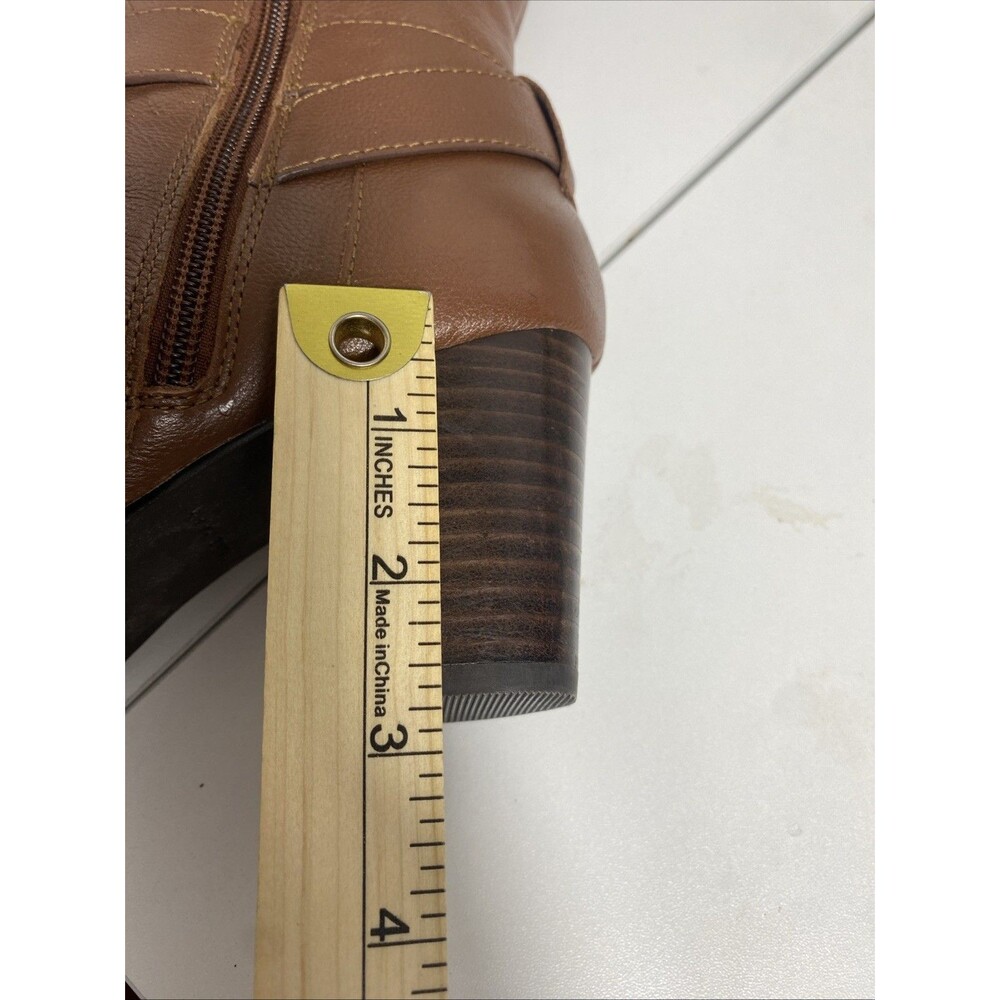 Cole Haan 'Hinckley Boot II' Knee High Sequoia Brown Leather Size 6.5 w01146 - Picture 16 of 16